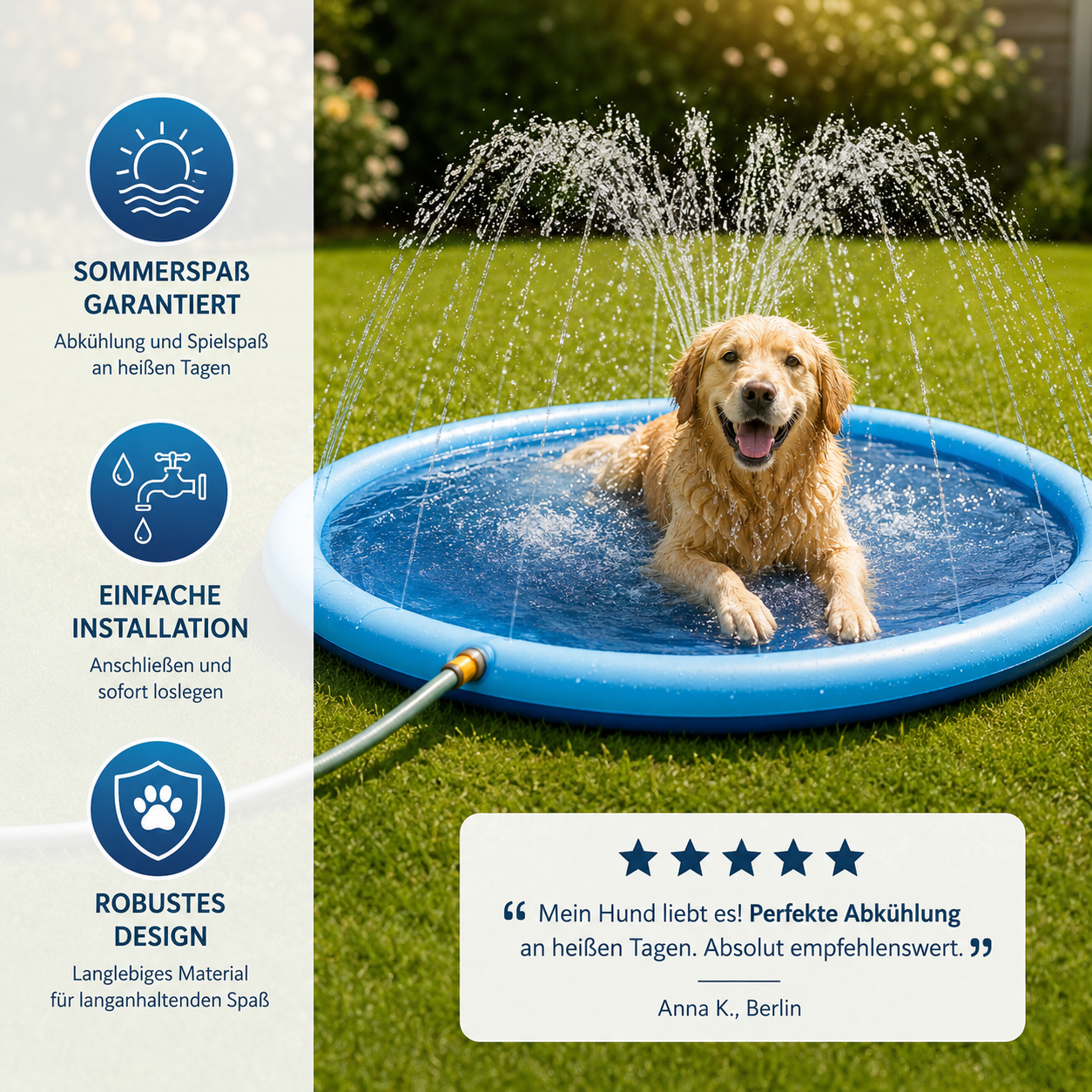 Coolsplash für Hunde
